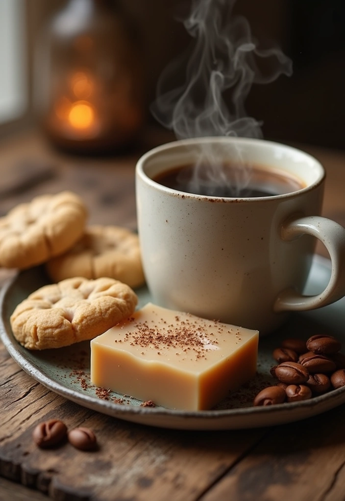 26 Soap Nails: The DIY Natural Shine Trend - 15. Coffee-Infused Soap Nails