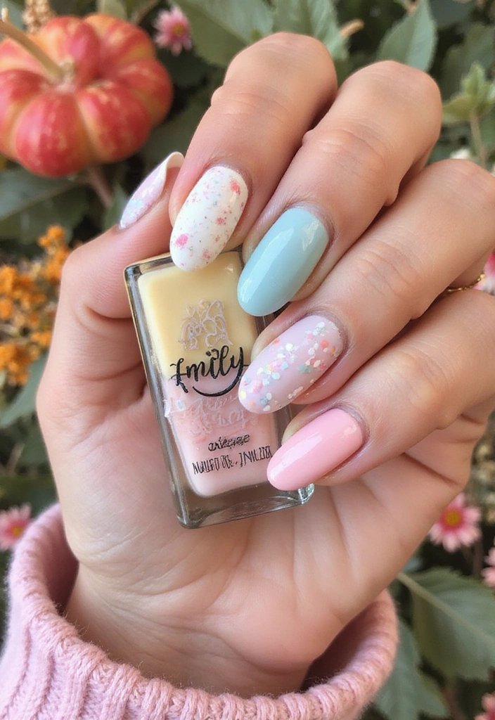 26 Soap Nails: The DIY Natural Shine Trend - 7. Seasonal Soap Nail Designs