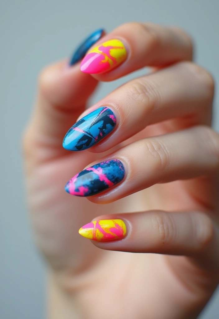 26 Top Nail Trends for Late 2025 You Can’t Miss - 4. Abstract Art