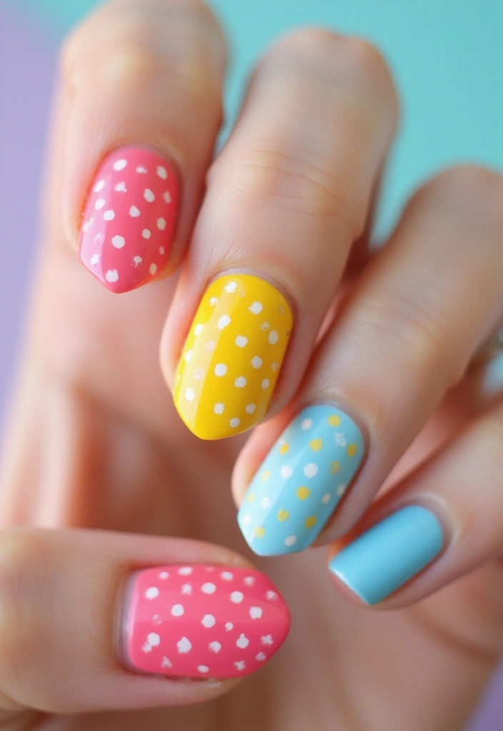 26 Top Nail Trends for Late 2025 You Can’t Miss - 9. Dotted Delight