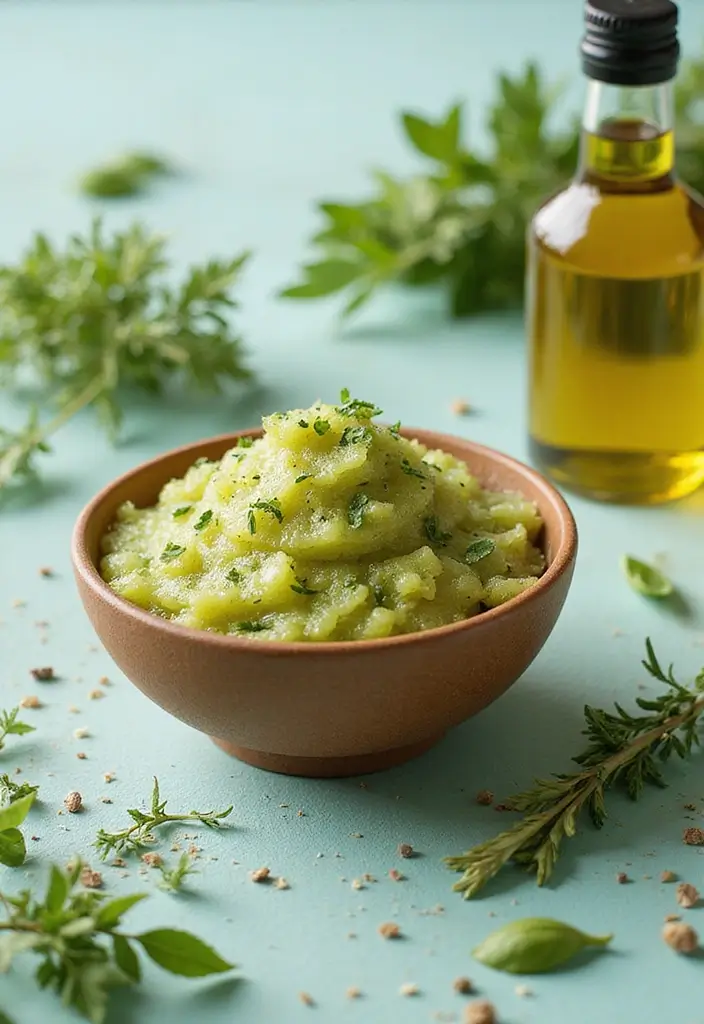 27 DIY Hand Scrubs for Softer, Smoother Skin - 27. Herbal Infused Sugar Scrub