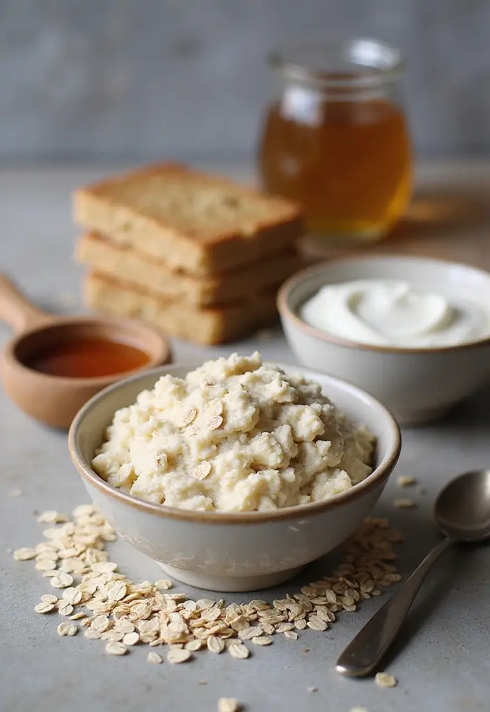 27 DIY Hand Scrubs for Softer, Smoother Skin - 4. Oatmeal & Yogurt Nourishing Scrub