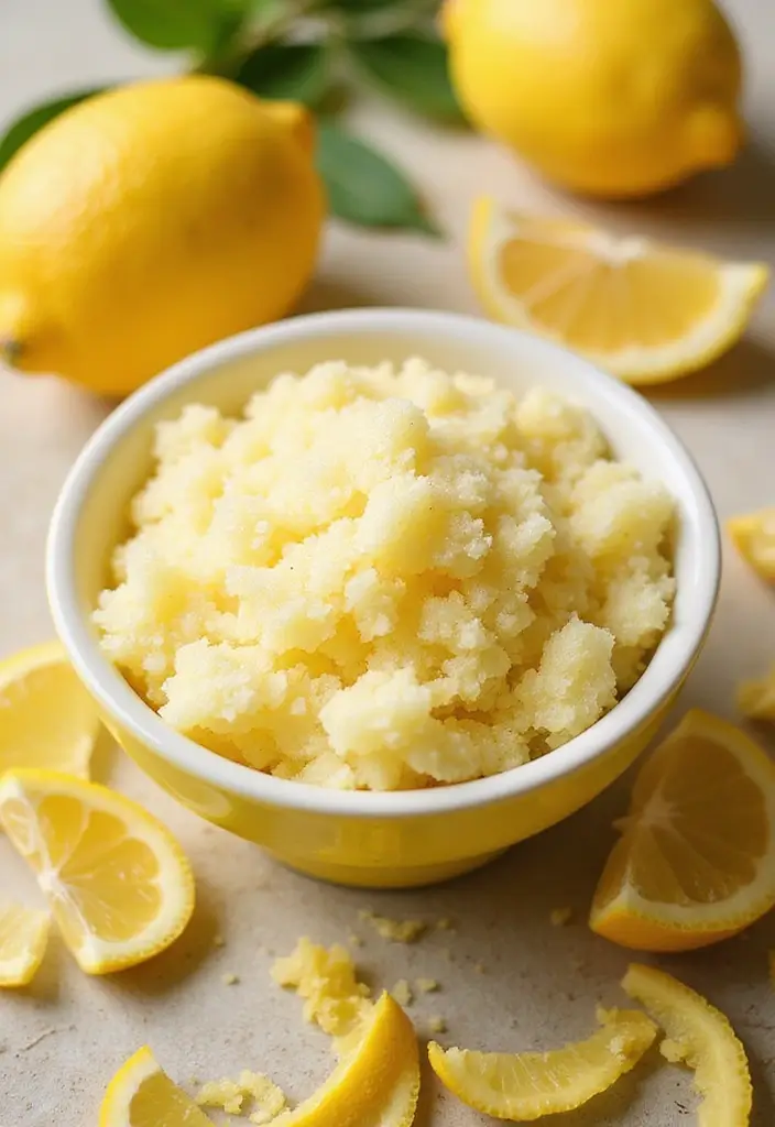 27 DIY Hand Scrubs for Softer, Smoother Skin - 6. Citrus Zest & Coconut Sugar Scrub