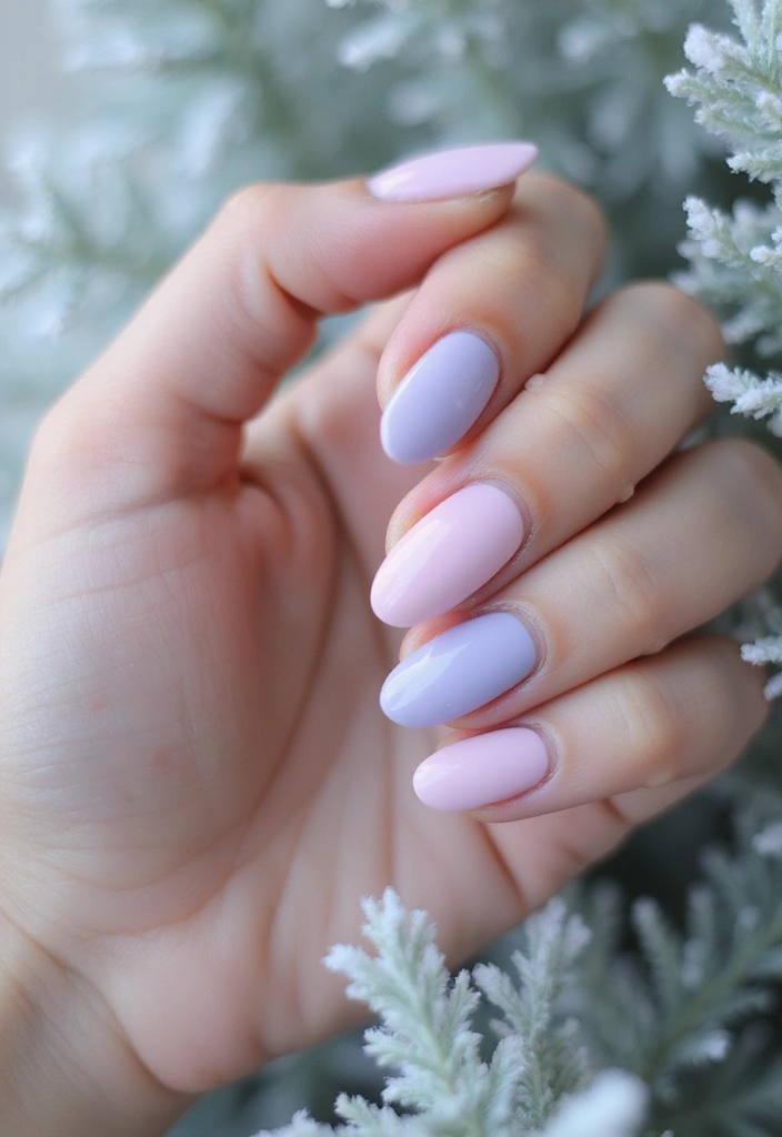 27 Frosted French Tip Nails to Try for Winter Glam - 12. Minimalist Frosted Tips