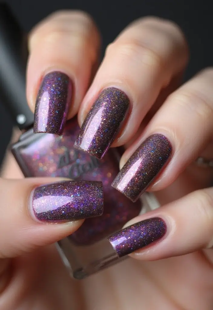 27 Magnetic Polish Tricks for Unique Nail Art - 19. Layering Techniques