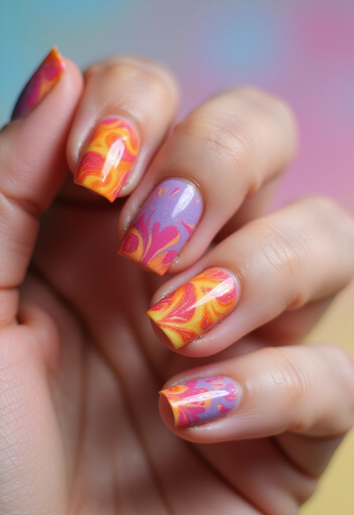 27 Squoval Sunset Swirl Nails for a Chic Touch - Conclusion