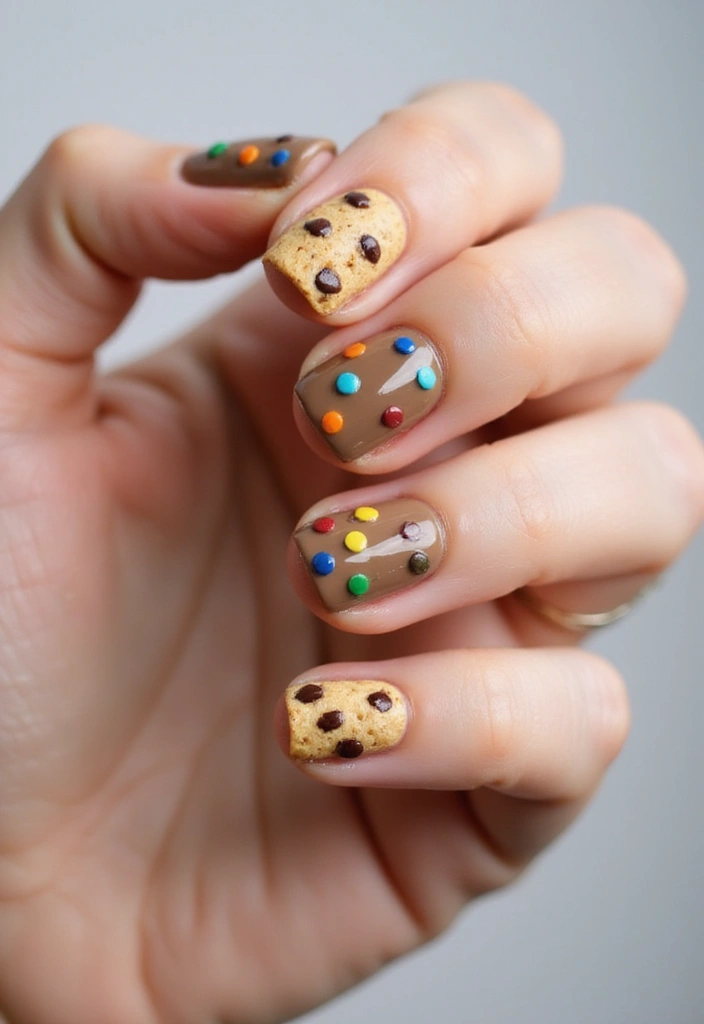 28 Easy Glazed Finish Tutorials for Shiny Nails - 14. Cookie Glaze Nails
