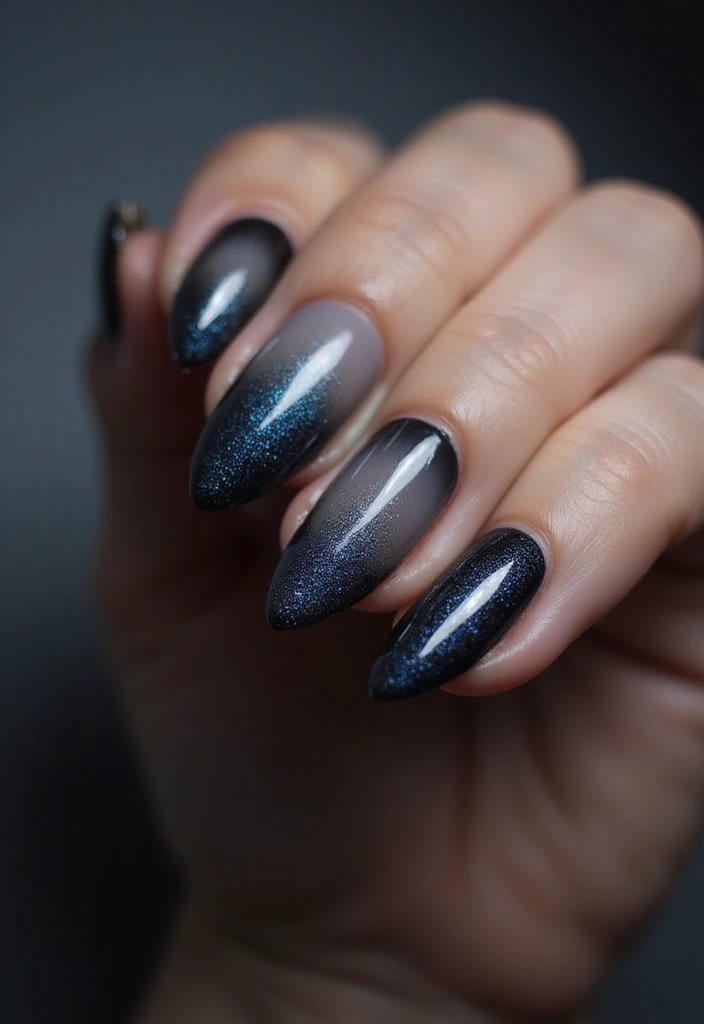 28 Gorgeous Summer Ombre Nails to Copy Now - 19. Smoky Ombre