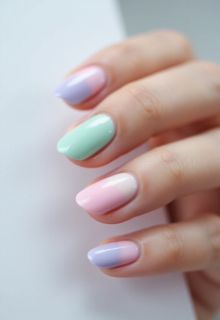 28 Gorgeous Summer Ombre Nails to Copy Now - 3. Pastel Dreams