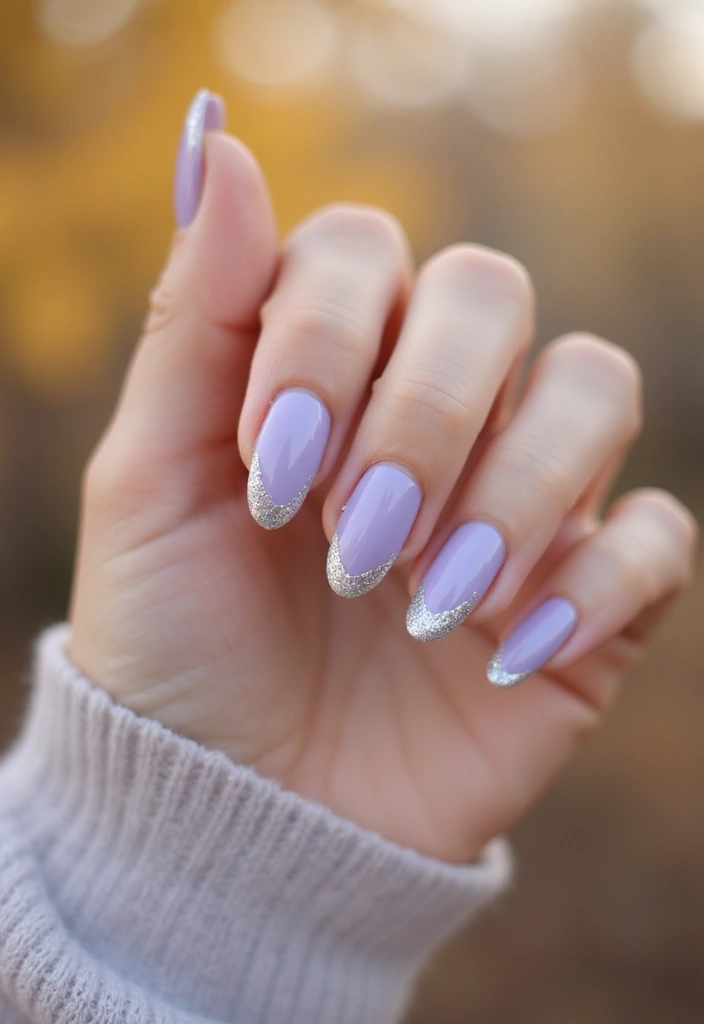 28 How to Style Bold Nail Colors for Fall 2025 - 12. Soft Lavender Touch
