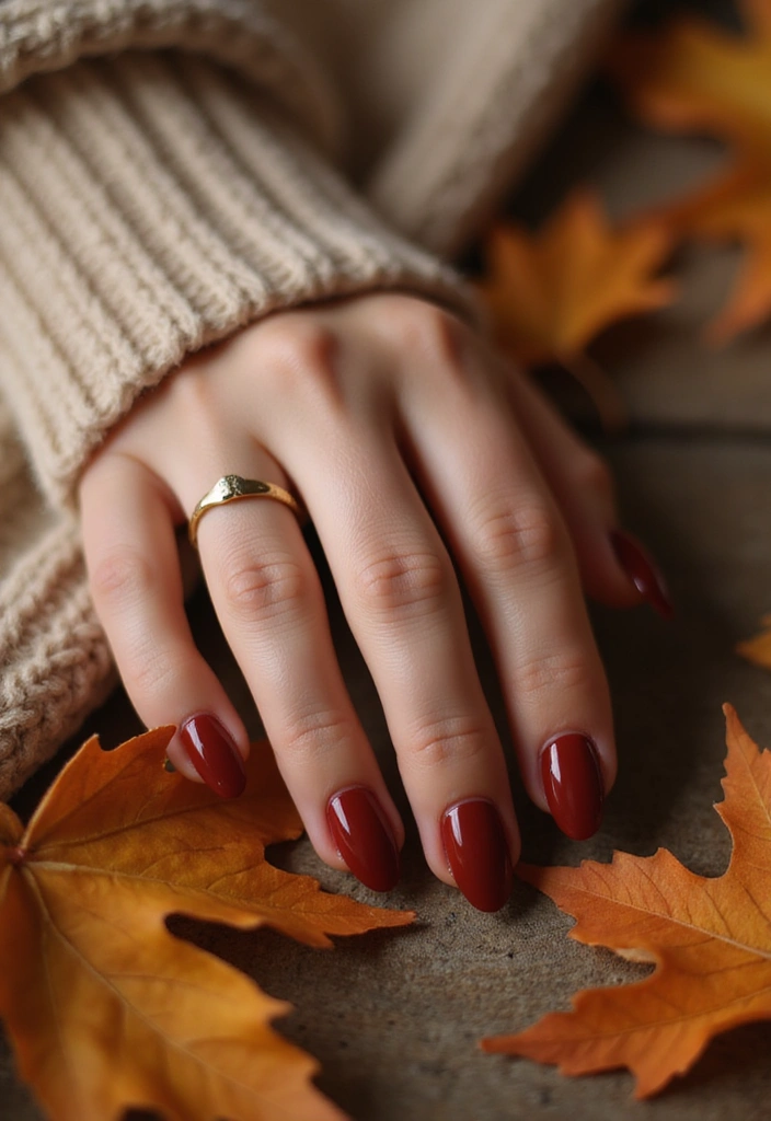 28 How to Style Bold Nail Colors for Fall 2025 - 15. Radiant Reddish-Brown