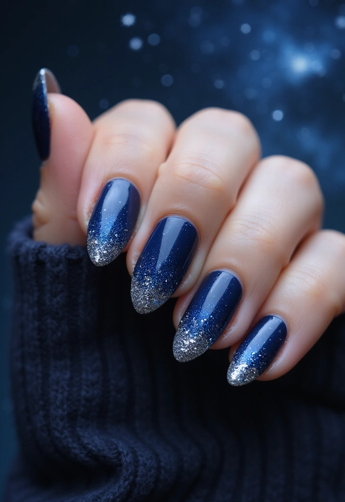 28 How to Style Bold Nail Colors for Fall 2025 - 8. Midnight Blue Mystique