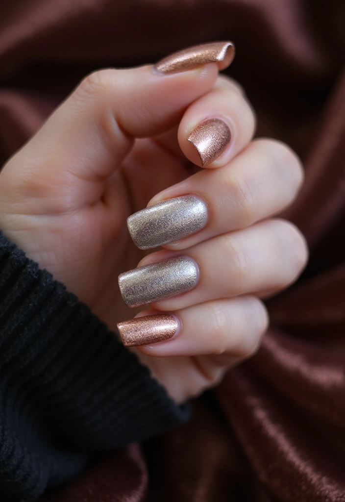28 Matte Finish Nails for a Sleek Look - 15. Gradient Matte