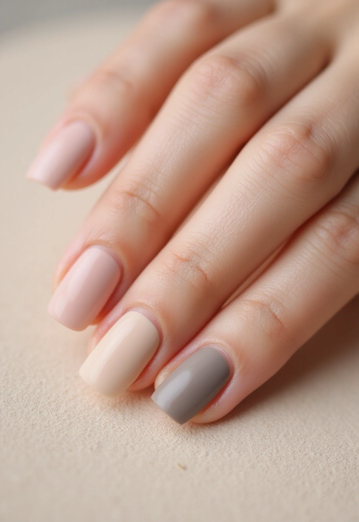 28 Minimalist Nails with a Twist for Late 2025 - 4. Textured Matte Nails