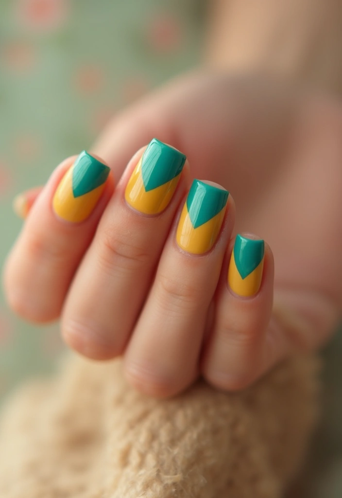 28 Trendy Summer French Nail Designs to Try - 12. Minimalist Lines