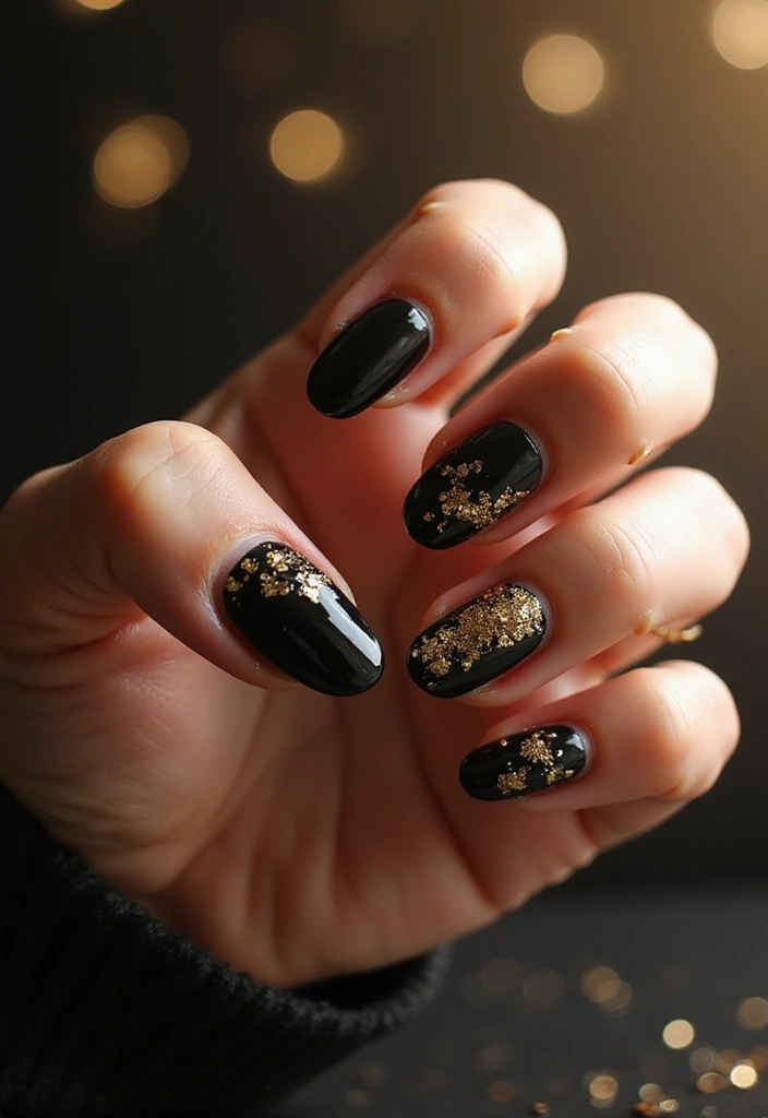 30 At-Home Jelly Nail Ideas Anyone Can DIY - 21. Elegant Black Jelly