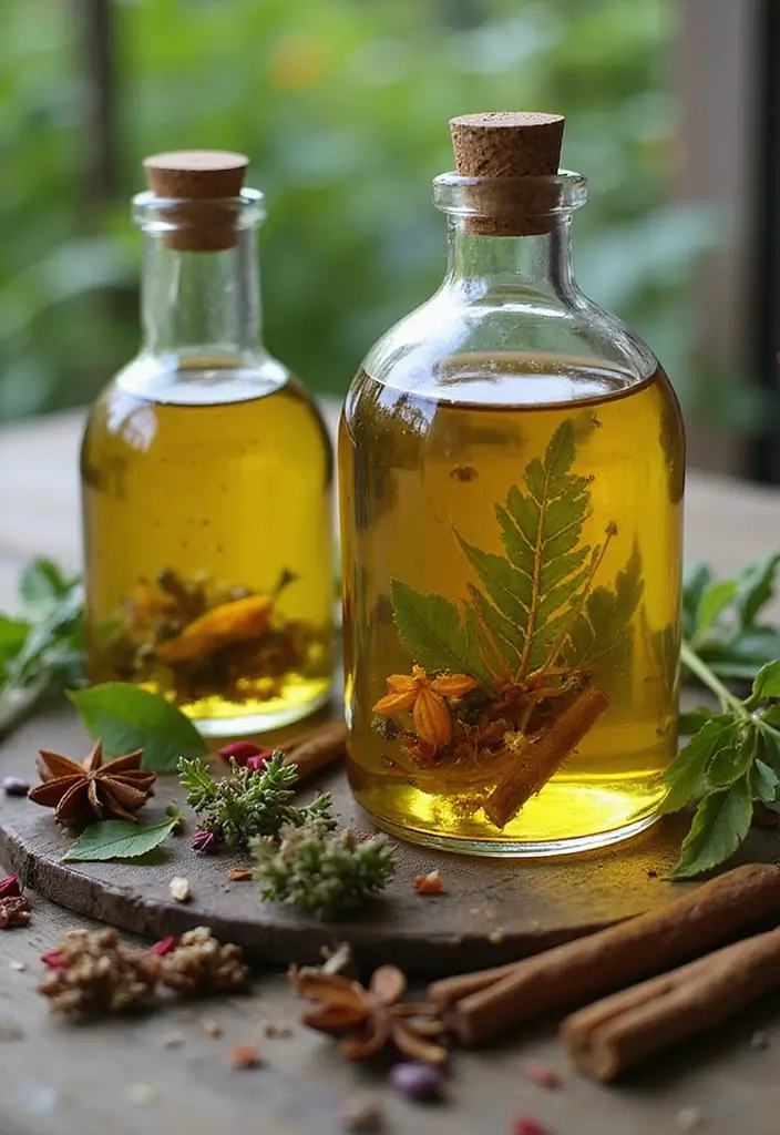 31 Fall Cuticle Care Routines for Strong Nails - 14. Herbal Infusion Oil