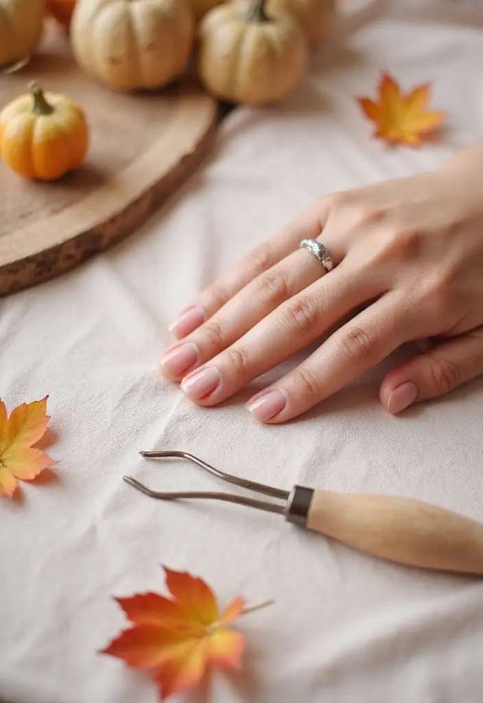 31 Fall Cuticle Care Routines for Strong Nails - 20. Simple Push Back Technique