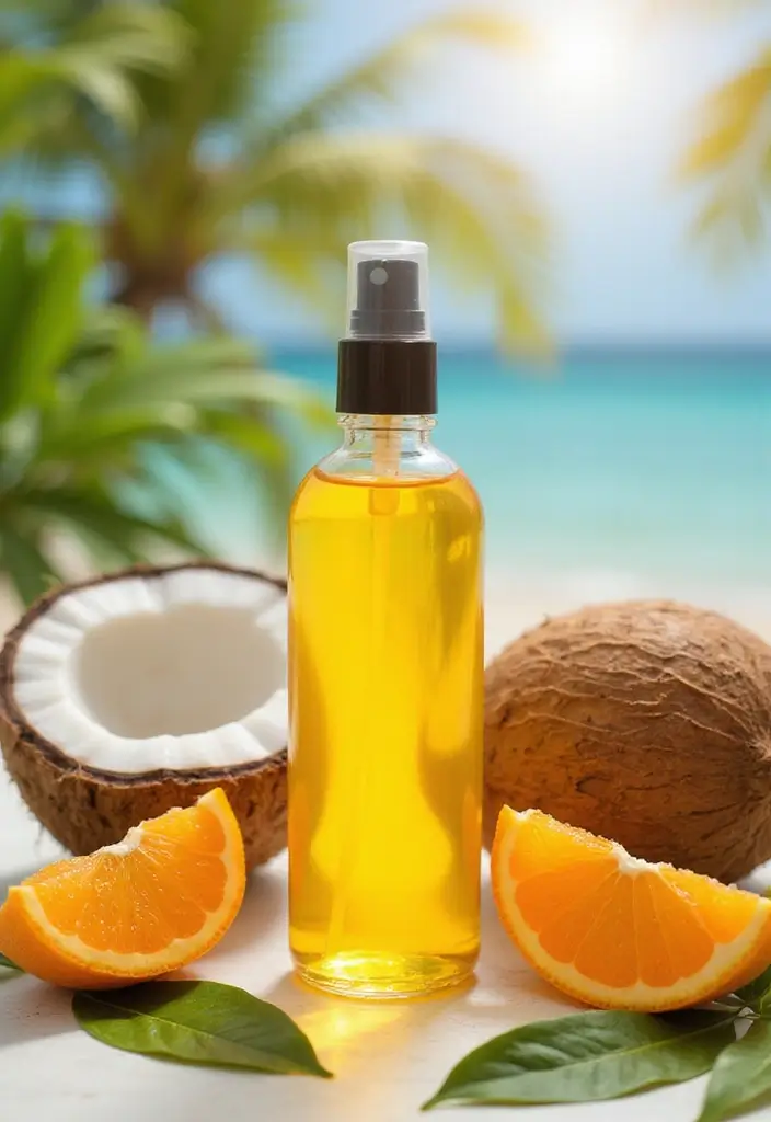31 Hydrating Nail Oil Blends to Try at Home - 16. Coconut Oil & Orange Zest Brighten