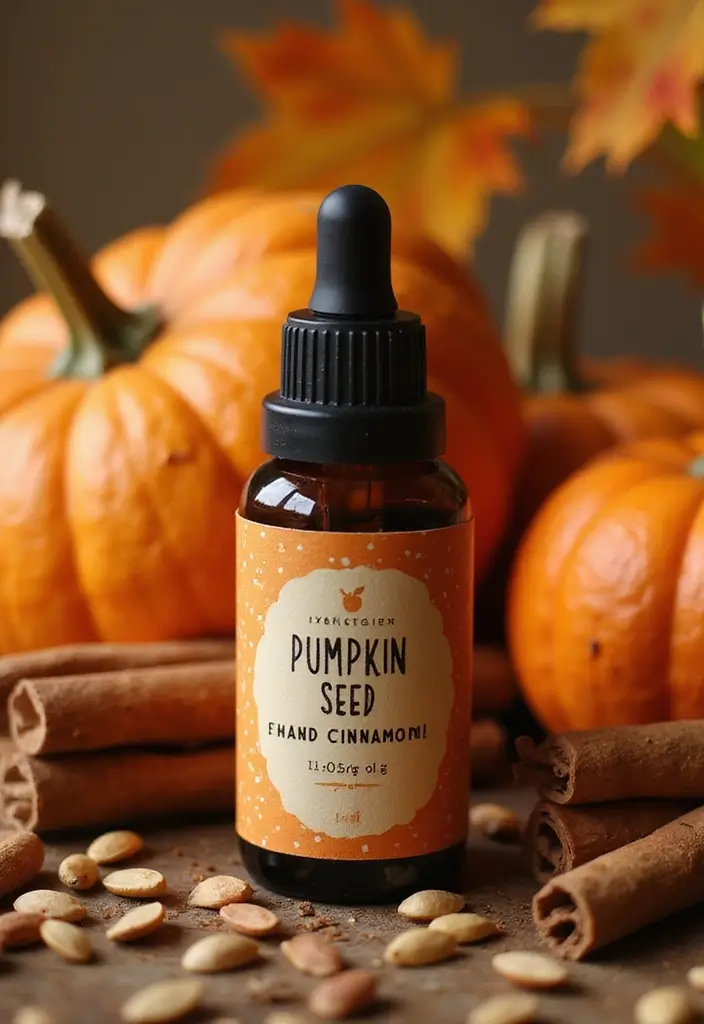 31 Hydrating Nail Oil Blends to Try at Home - 19. Pumpkin Seed Oil & Cinnamon Spice