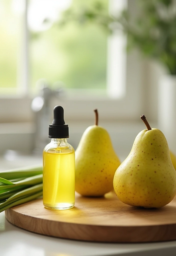 31 Hydrating Nail Oil Blends to Try at Home - 25. Pear Oil & Lemongrass Energize
