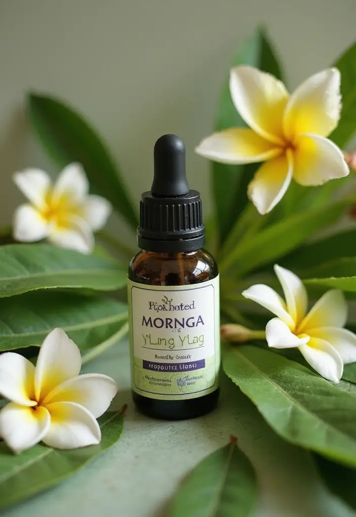 31 Hydrating Nail Oil Blends to Try at Home - 31. Moringa Oil & Ylang Ylang Harmony