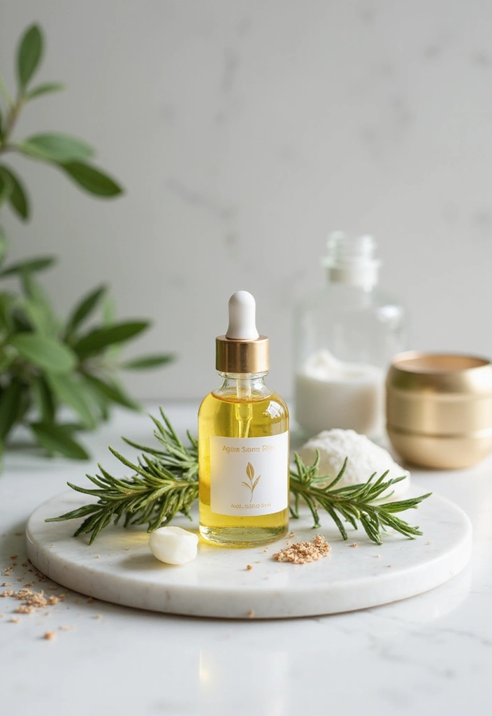 31 Hydrating Nail Oil Blends to Try at Home - 6. Argan Oil & Rosemary Revival