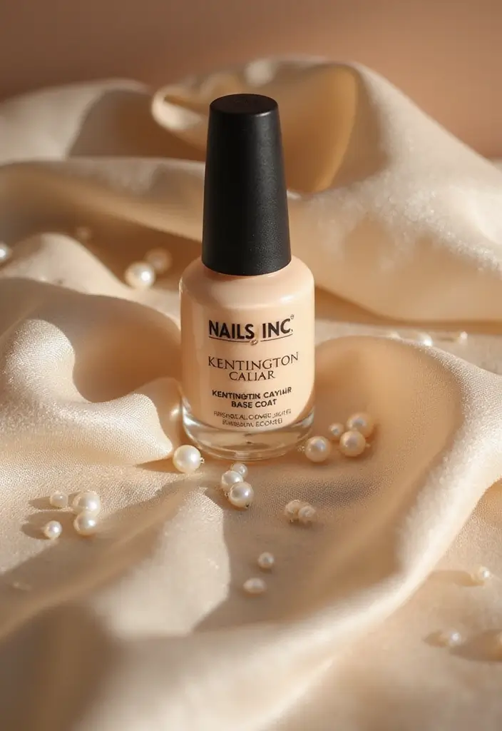 33 Best Protective Base Coats for Seasonal Change - 15. NAILS INC. Kensington Caviar Base Coat