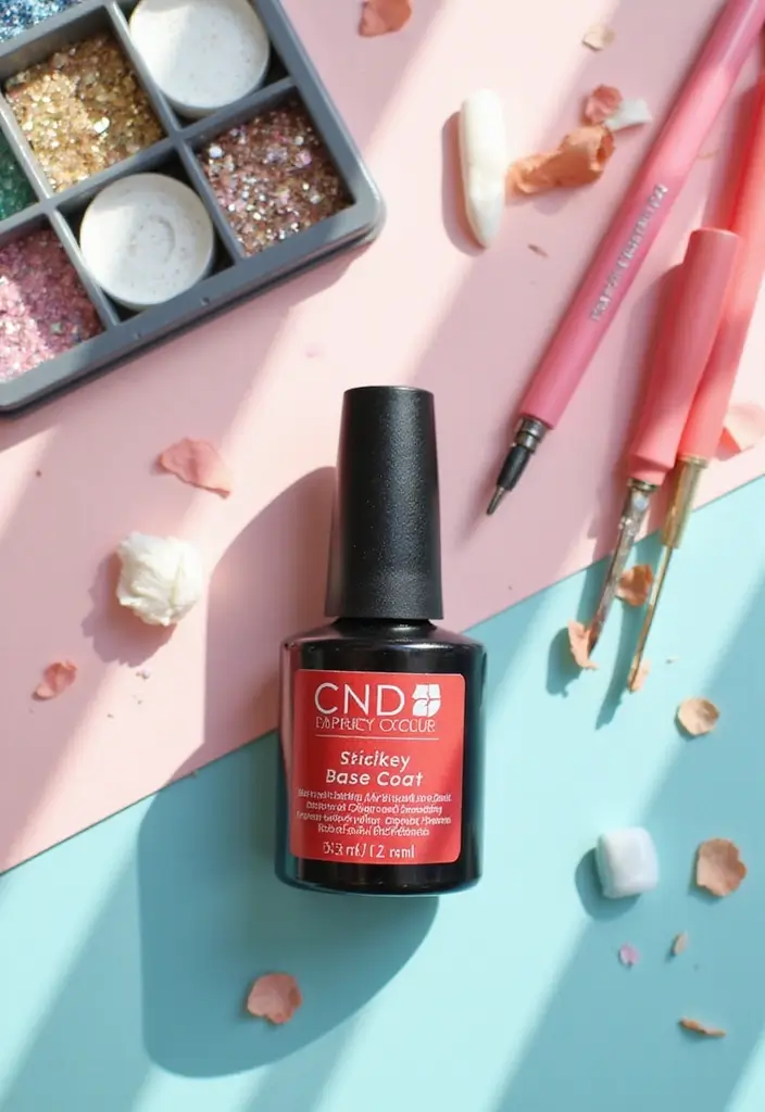 33 Best Protective Base Coats for Seasonal Change - 9. CND Stickey Base Coat