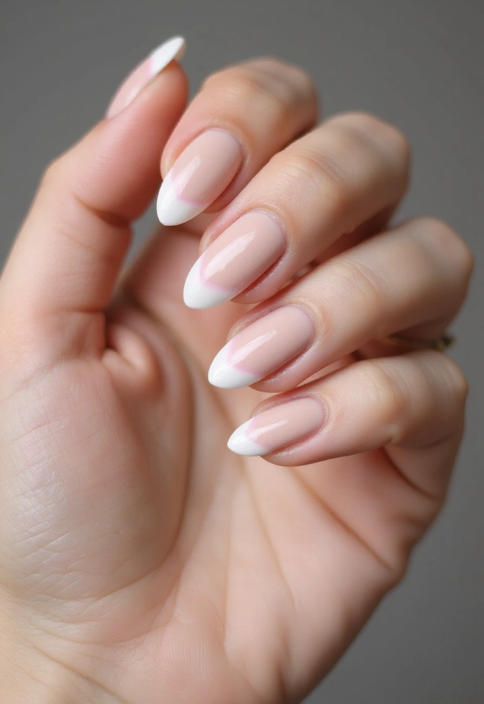 33 Cloud-Inspired French Tips for Dreamy Nails - 24. Elegant Ombre