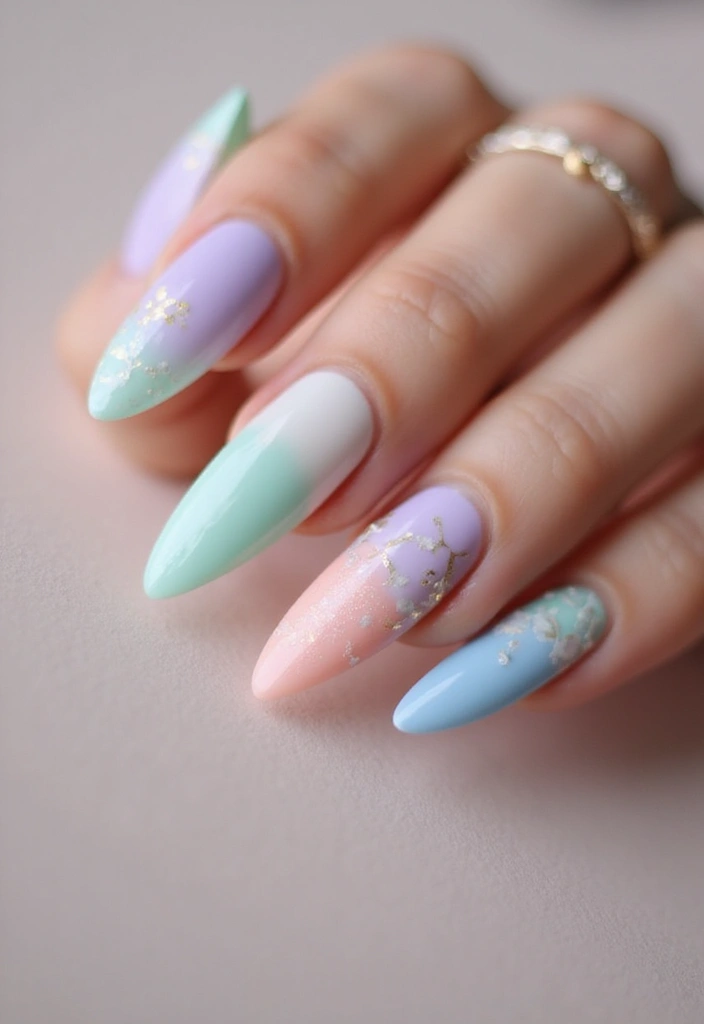 33 Stiletto Milky Fade Designs for Dramatic Nails - 31. Customizable Designs