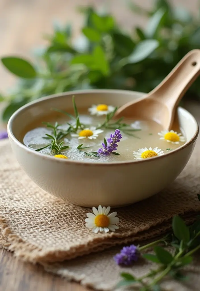 35 Biotin Nail Strengthening Hacks to Try This Year - 31. DIY Herbal Soaks