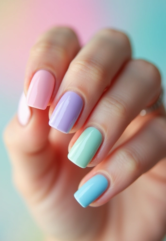 How to Achieve Perfect Short French Nails at Home - 4. Experiment with Colors