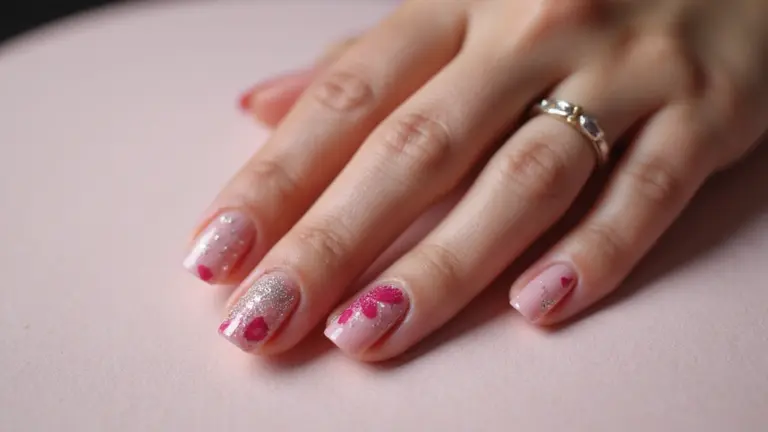 20 Chic Love-Themed Nail Designs to Fall For