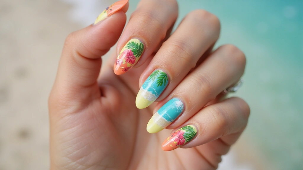 20 Stunning Summer Acrylic Nail Ideas