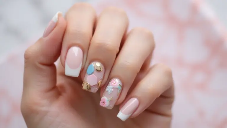 20 Ultimate Guide to Short Gel Nails—French Edition