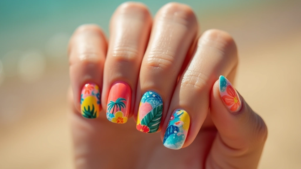 22 Summer Holiday Nail Designs That Scream Vacation - Grow Inner Beauty