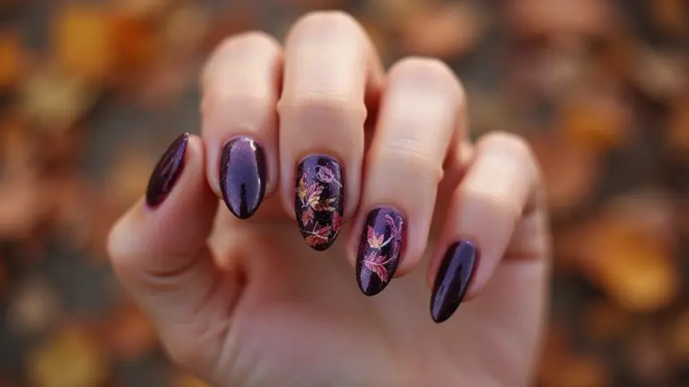 27 Berry Glazed Nail Ideas for October Nights