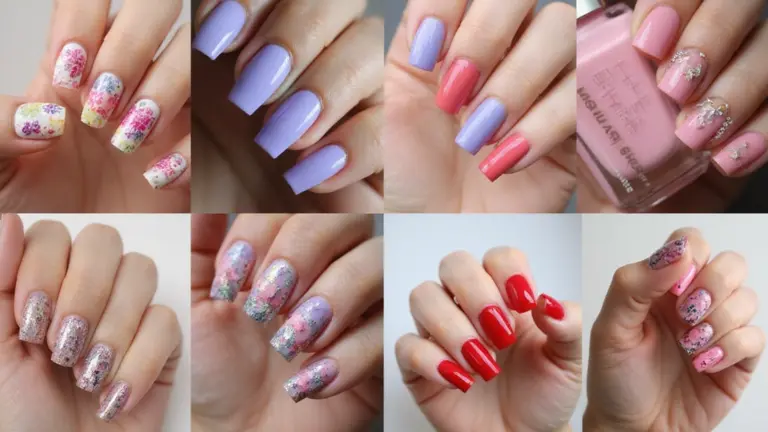 28 Easy Glazed Finish Tutorials for Shiny Nails