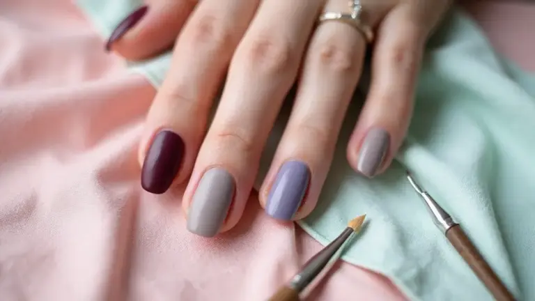 28 Matte Finish Nails for a Sleek Look