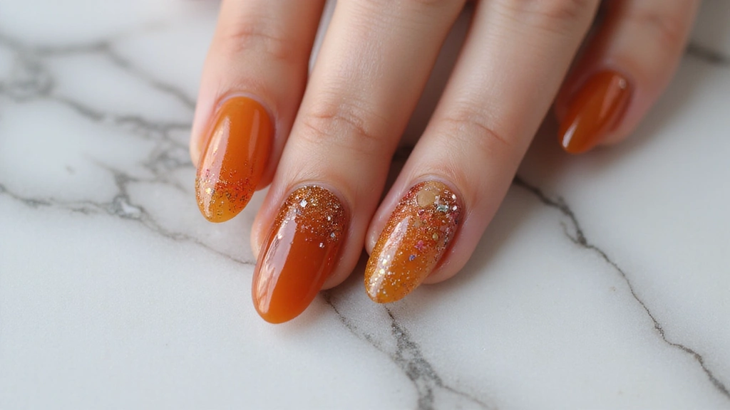 28 Rounded Jelly Amber Nails That Pop