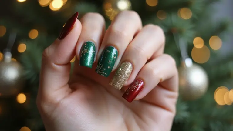 29 Festive Holiday Jewels: Nail Art for Every Party